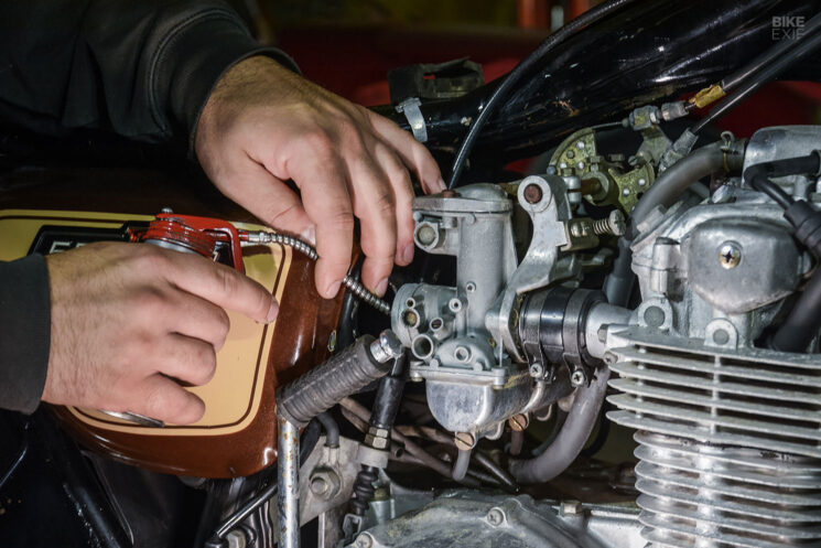 Faire revivre une Honda CB550F de 1975