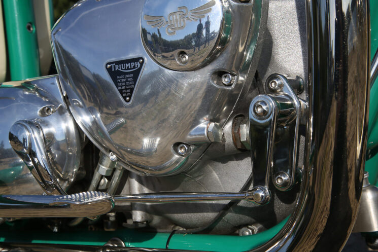 Chopper Triumph T120 par DBBP Design