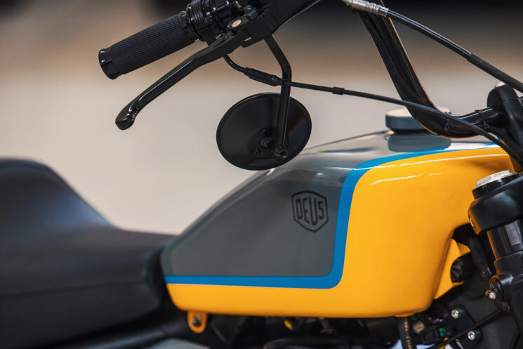 Croiseur Royal Enfield Super Meteor par Deus ex Machina
