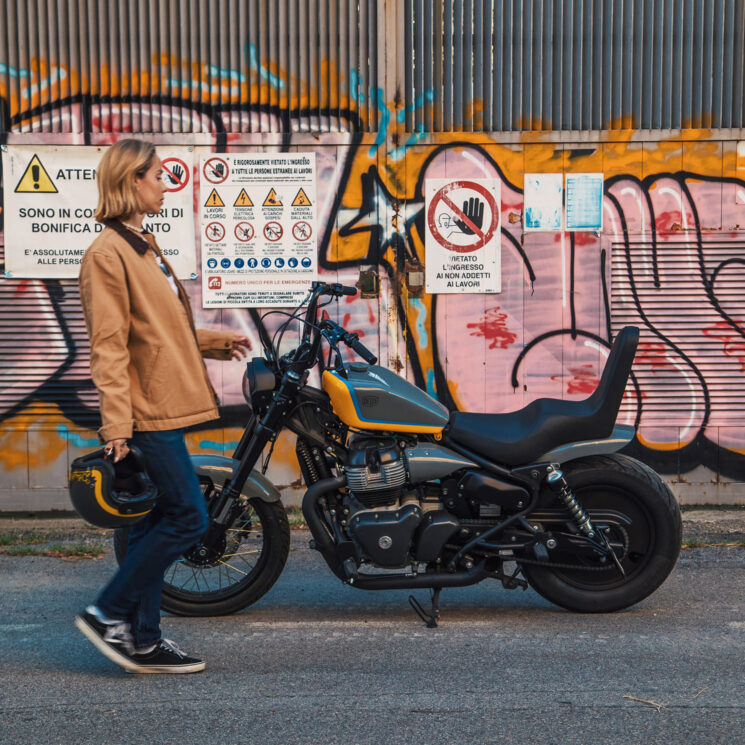 Croiseur Royal Enfield Super Meteor par Deus ex Machina