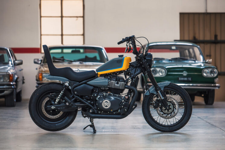 Croiseur Royal Enfield Super Meteor par Deus ex Machina