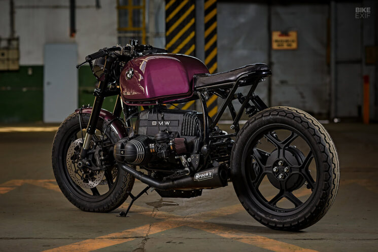 Bobber BMW R100 par Cardsharper Customs