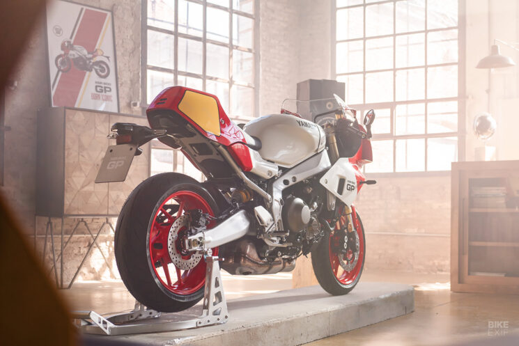 La nouvelle moto néo-rétro Yamaha XSR900 GP