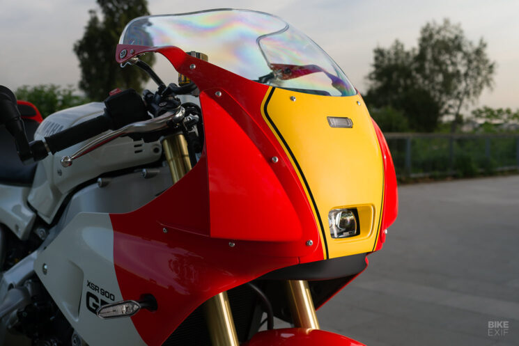 La nouvelle moto néo-rétro Yamaha XSR900 GP
