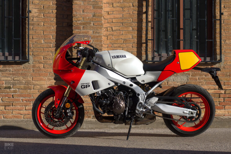La nouvelle moto néo-rétro Yamaha XSR900 GP