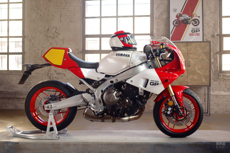 La nouvelle moto néo-rétro Yamaha XSR900 GP