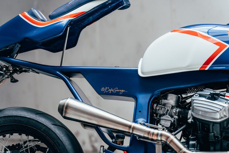 Honda CX650 café racer par M-CafeGarage