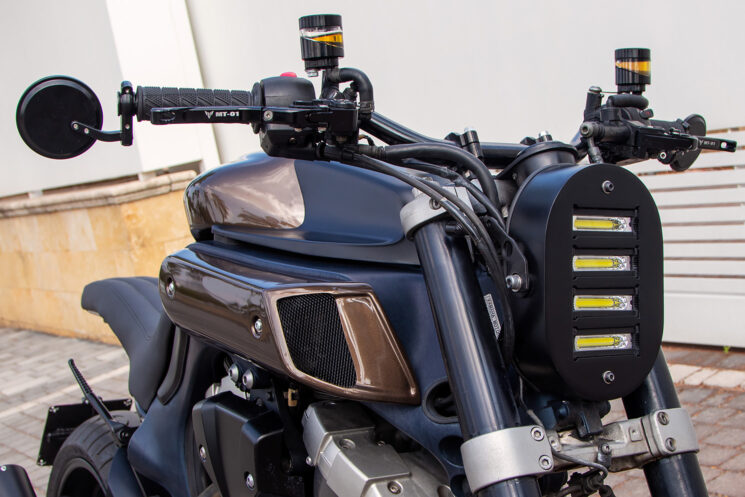 Yamaha MT-01 personnalisée par Francesco Paura