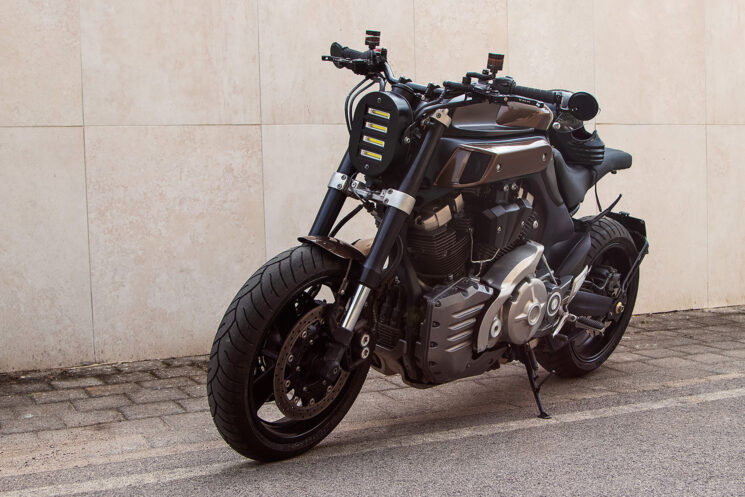 Yamaha MT-01 personnalisée par Francesco Paura