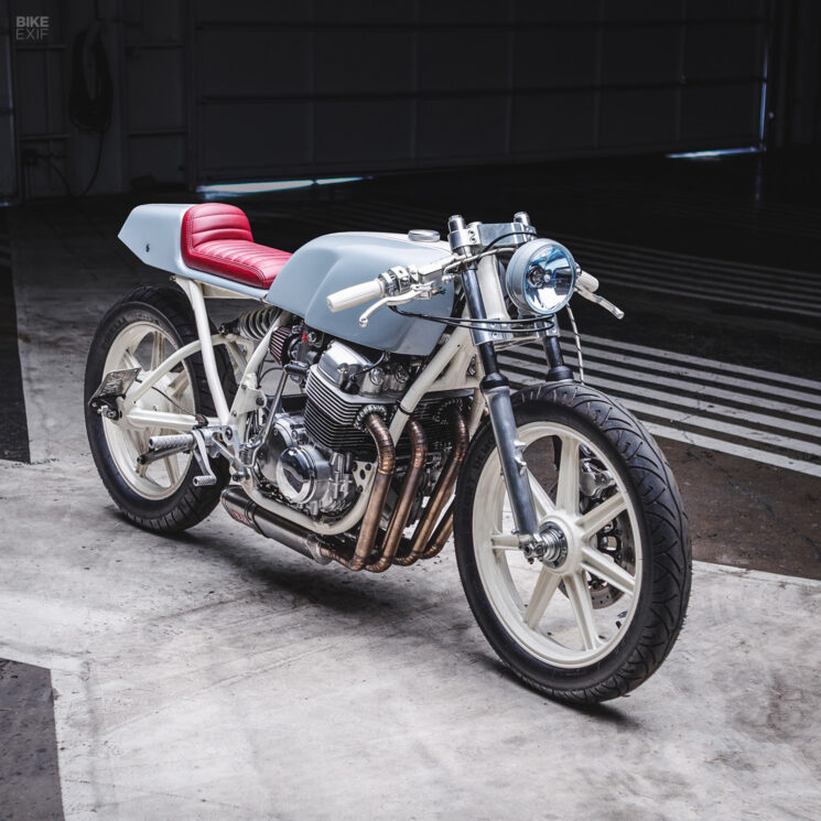 Le café racer Honda CB750F 1975 de Stan Chen