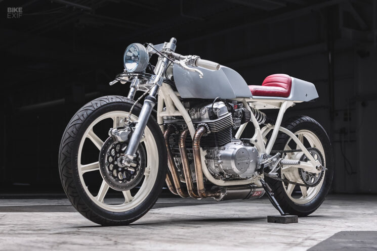 Le café racer Honda CB750F 1975 de Stan Chen