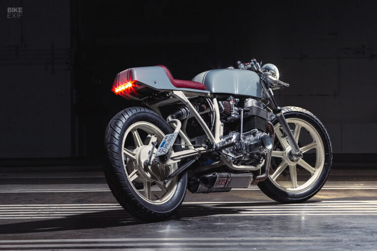 Le café racer Honda CB750F 1975 de Stan Chen