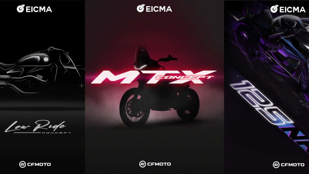 CFMoto emballe la chaleur pour l'EICMA 2023