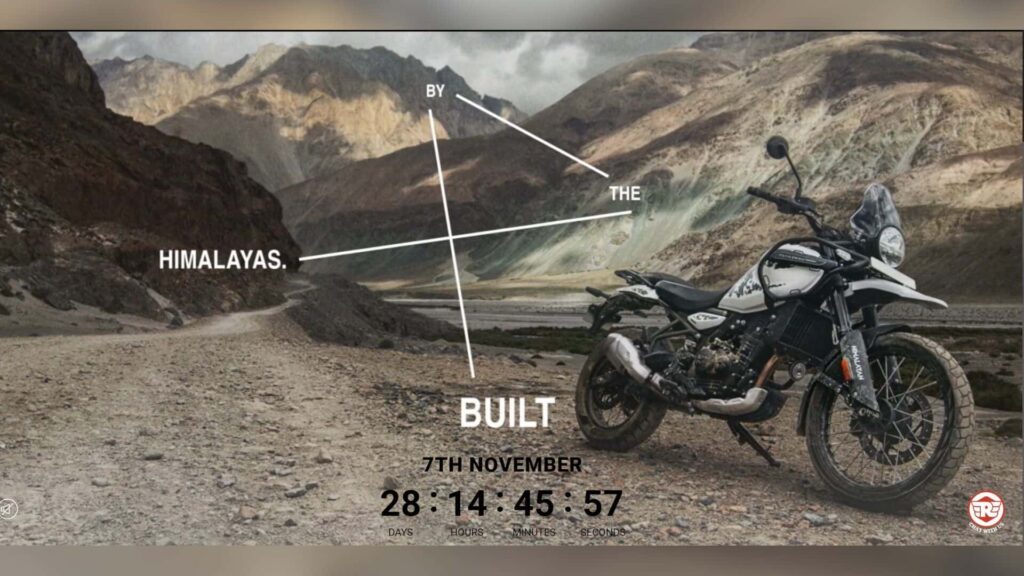 Le nouveau Royal Enfield Himalayan 452 officiellement dévoilé avant son lancement
