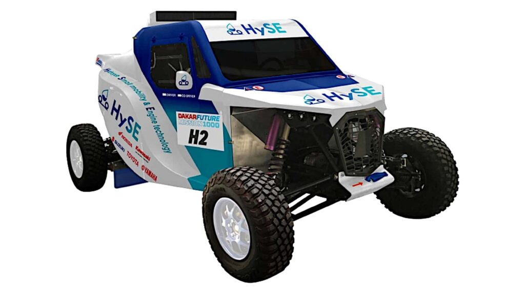 Les Big Four japonais et Toyota s'attaqueront au Dakar 2024 avec de l'hydrogène