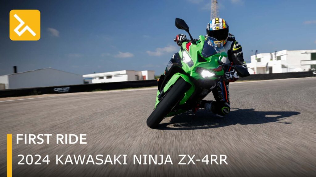 Premier tour de la Kawasaki Ninja ZX-4RR 2024