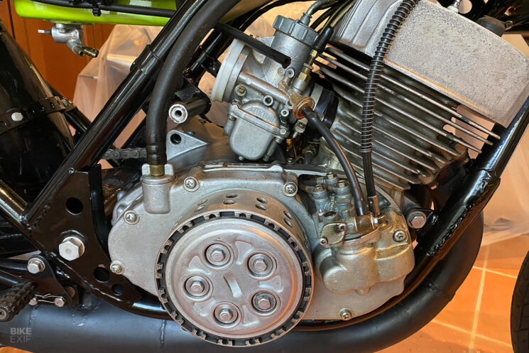 Moteur Kawasaki H1RA de 500 cm3 de 1971