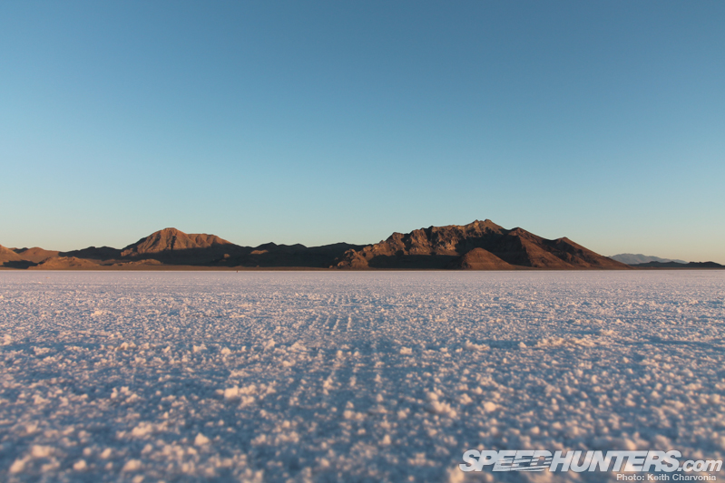 Temple de la vitesse : les salines de Bonneville