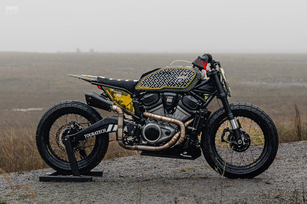 Harley Pan America flat tracker by Motocrew