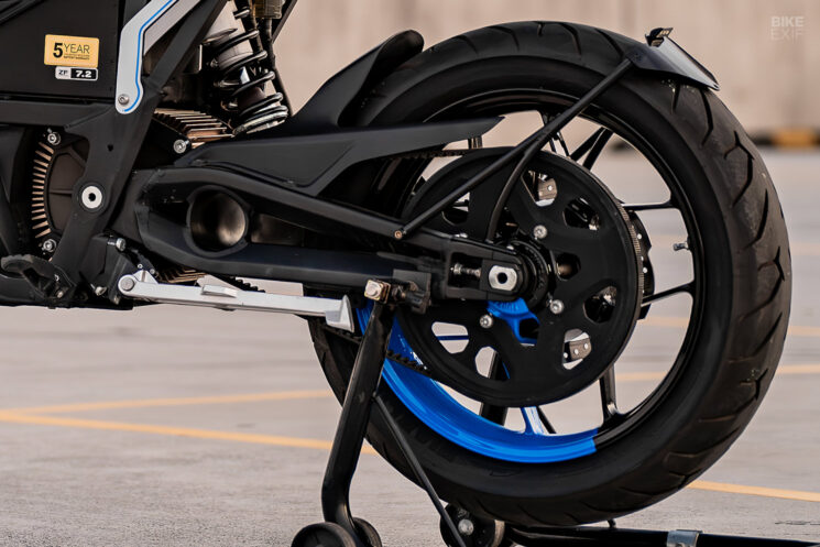 Supermotard électrique Zero FX personnalisé 