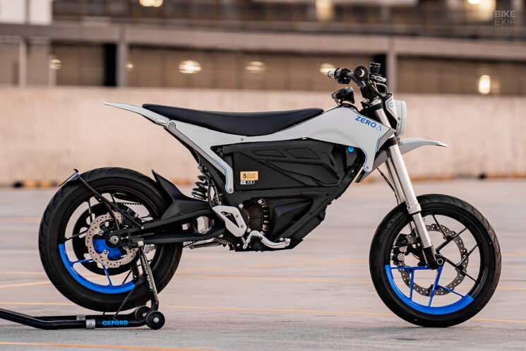 Supermotard électrique Zero FX personnalisé 