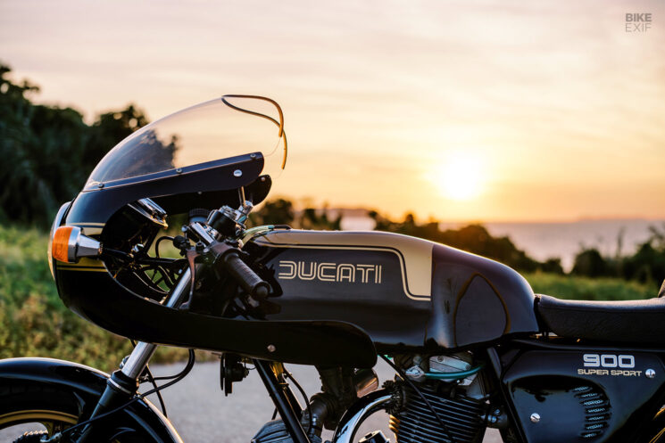 Restauration de la Ducati 900 SS par Switch Stance Riding