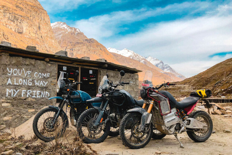 Prototype himalayen électrique Royal Enfield