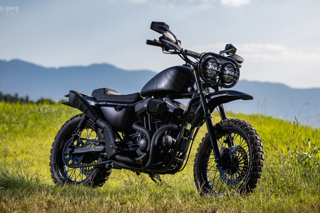 Harley-Davidson Sportster 883 scrambler by Ruler Japan