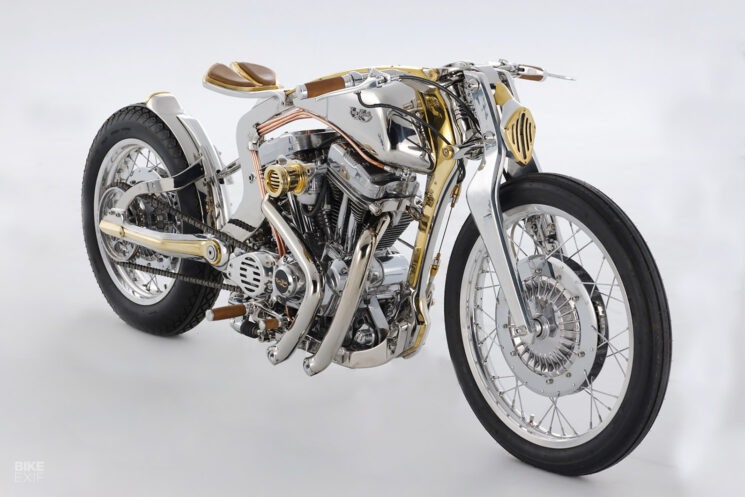 Traqueur de planche Harley Sportster par Krom Works