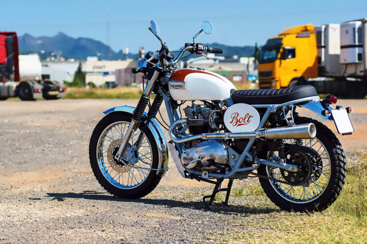 Triumph Bonneville T140 1972 par Bolt Motor Co.
