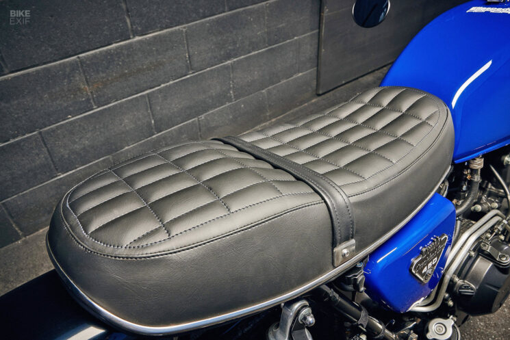 Honda CB450 restomod par Ellaspede