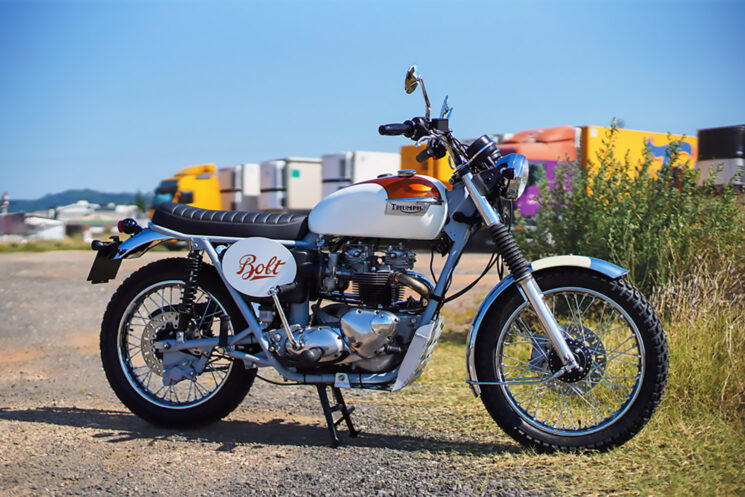Triumph Bonneville T140 1972 par Bolt Motor Co.