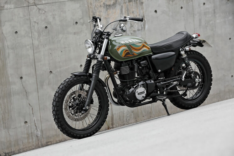 Kit personnalisé Honda CB350 par Mark Motorcycles Taiwan