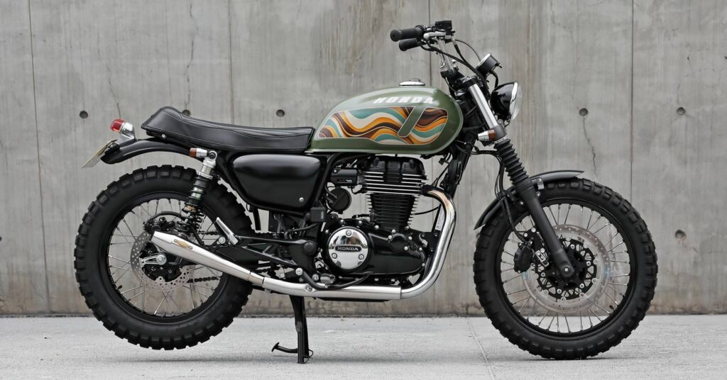 À emporter : un kit personnalisé pour la Honda CB350 de Taiwan
