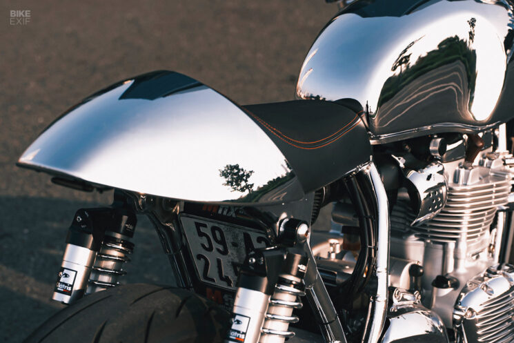 Triumph Street Twin café racer par MFix Workshop