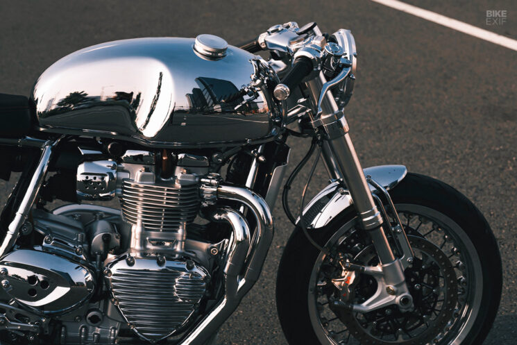 Triumph Street Twin café racer par MFix Workshop