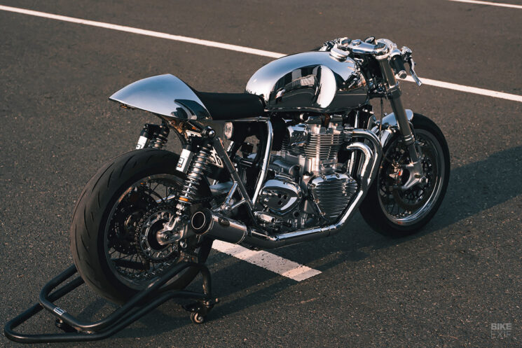 Triumph Street Twin café racer par MFix Workshop