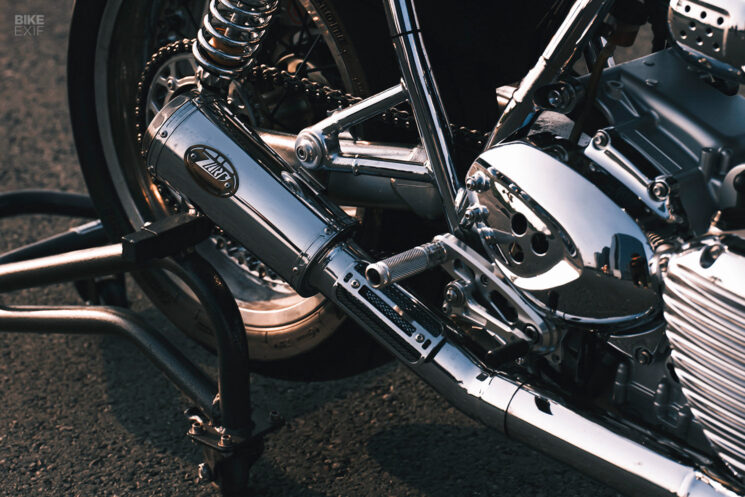 Triumph Street Twin café racer par MFix Workshop