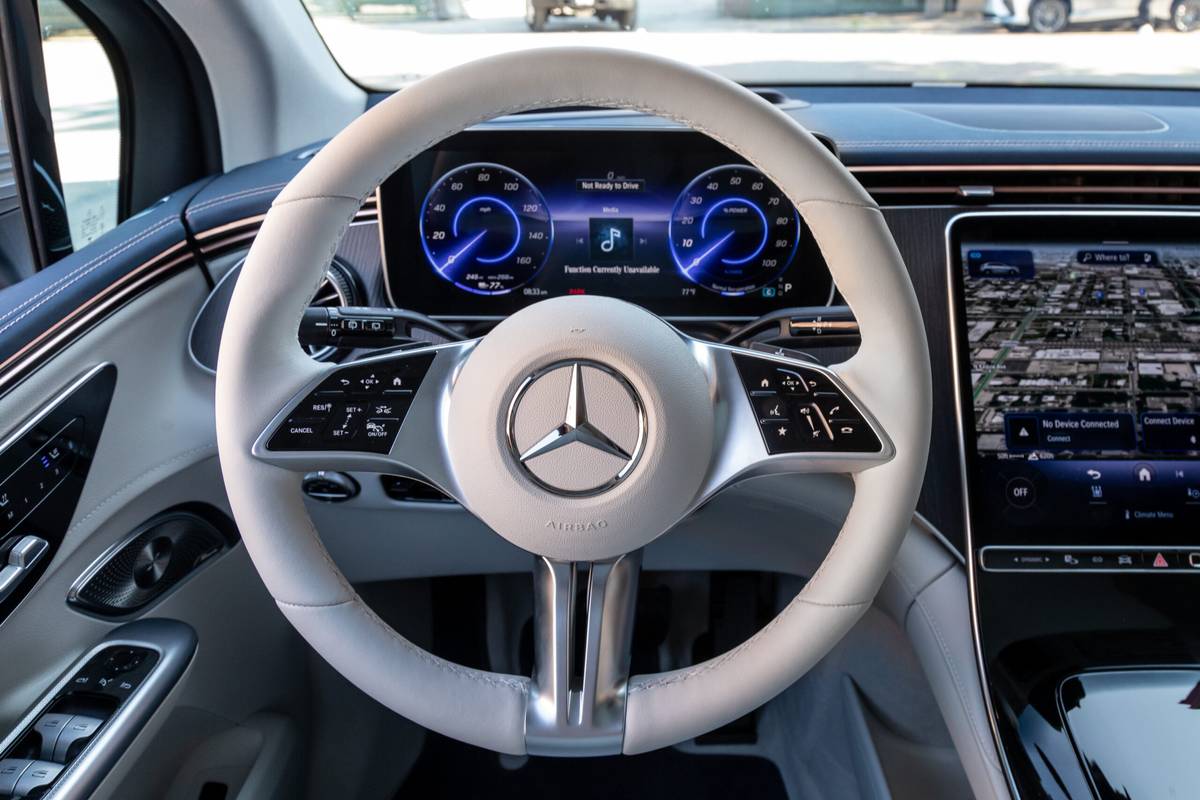 VUS Mercedes-EQ EQE500 2023 |  Photo Wash wash par Christian Lantry