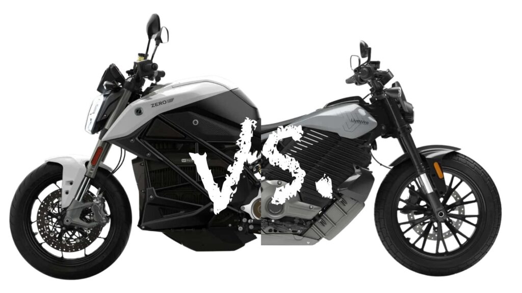2024 Zéro S contre.  LiveWire S2 Del Mar