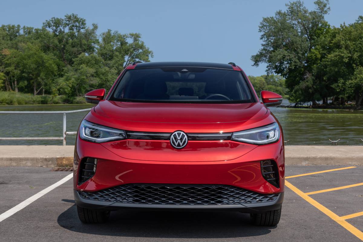 Volkswagen ID.4 2023 |  Photo Cars.com par Christian Lantry