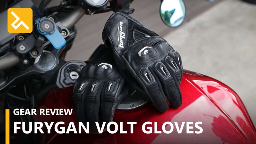 Examen de l'équipement : gants de moto Furygan Volt
