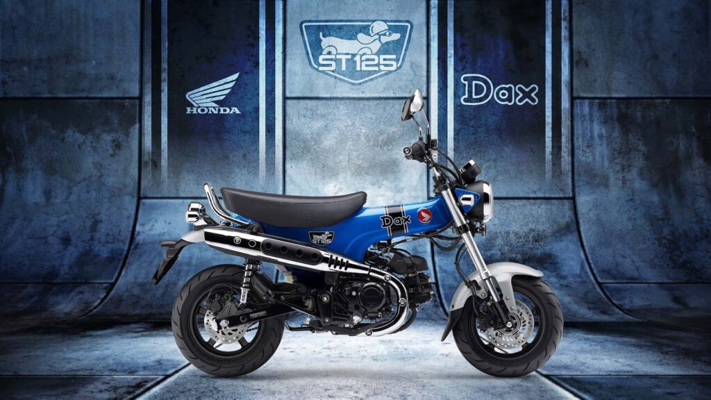 Le Honda Dax 2024 obtient une magnifique nouvelle mise à jour de couleur bleue