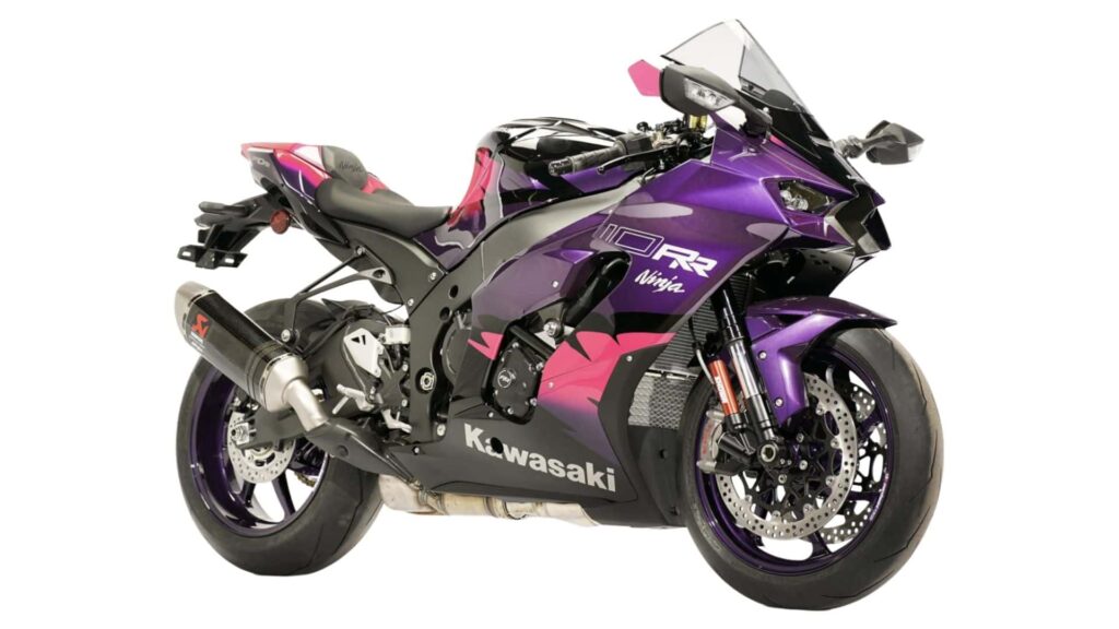 L'édition anniversaire de la Kawasaki Ninja ZX-10RR 2024 obtient des graphismes magnifiques