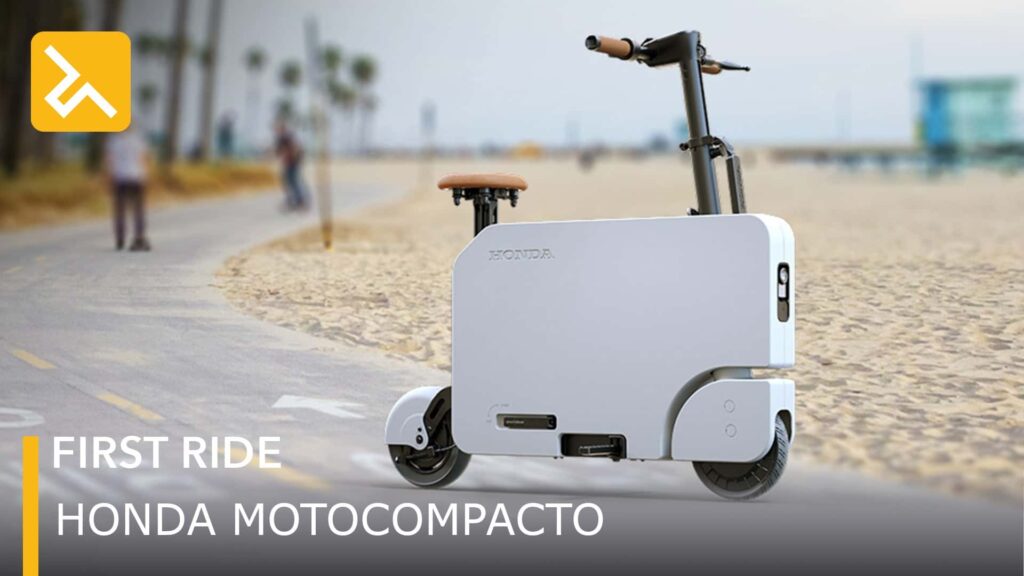 Scooter Honda Motocompacto : balade et examen approfondis