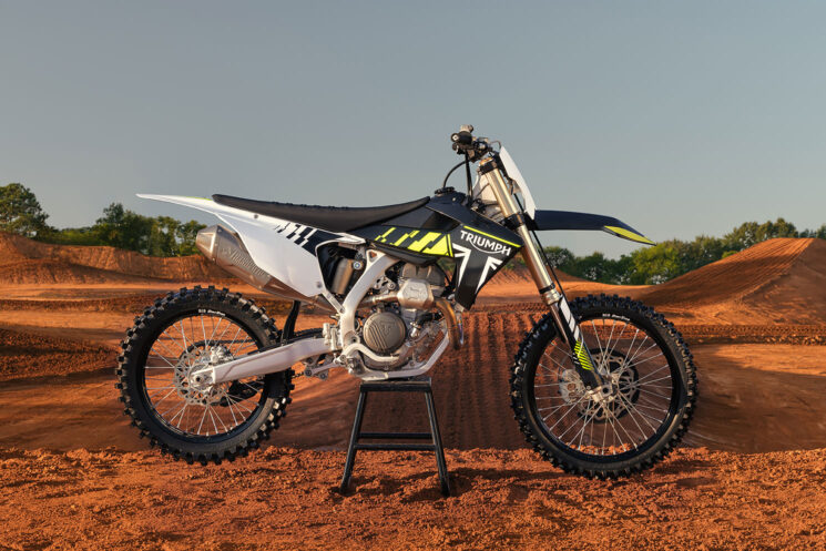 Vélo de motocross Triumph TF 250-X 2024