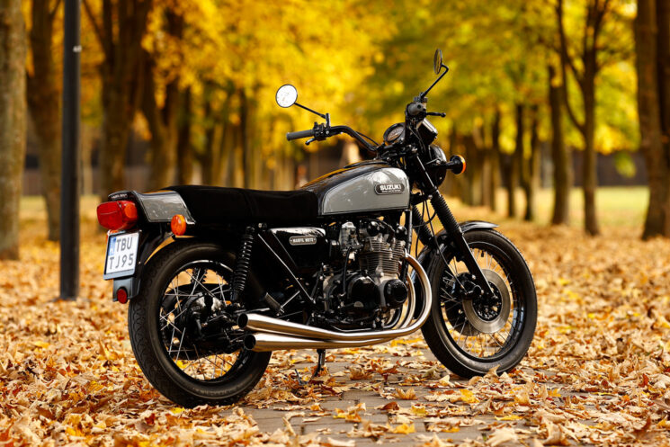 Suzuki GS550 restomodée par Marfil Moto