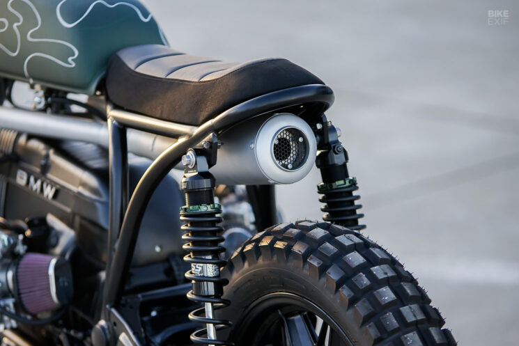 Scrambler BMW classique par Crooked Motorcycles