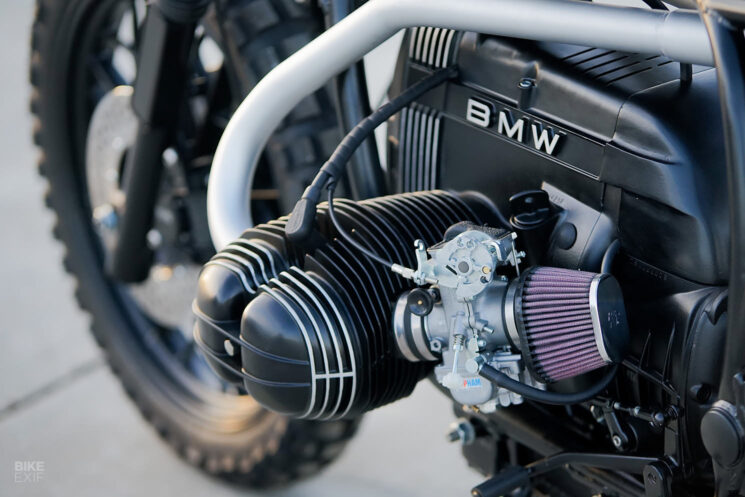 Scrambler BMW classique par Crooked Motorcycles