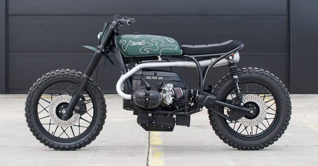 The Pathfinder : Ce boxer scrambler BMW est la 50e custom de Crooked